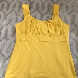 Yellow tank top